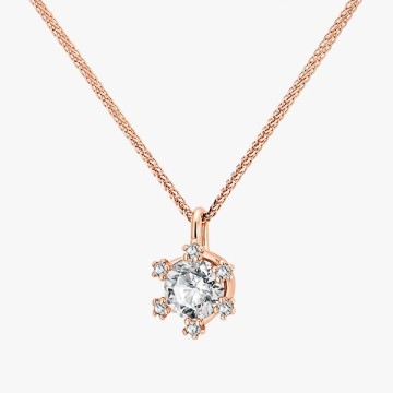 14K 18K 디어뮤즈 2부6리 다이아 목걸이 프로포즈 기념일 선물 > Diamond